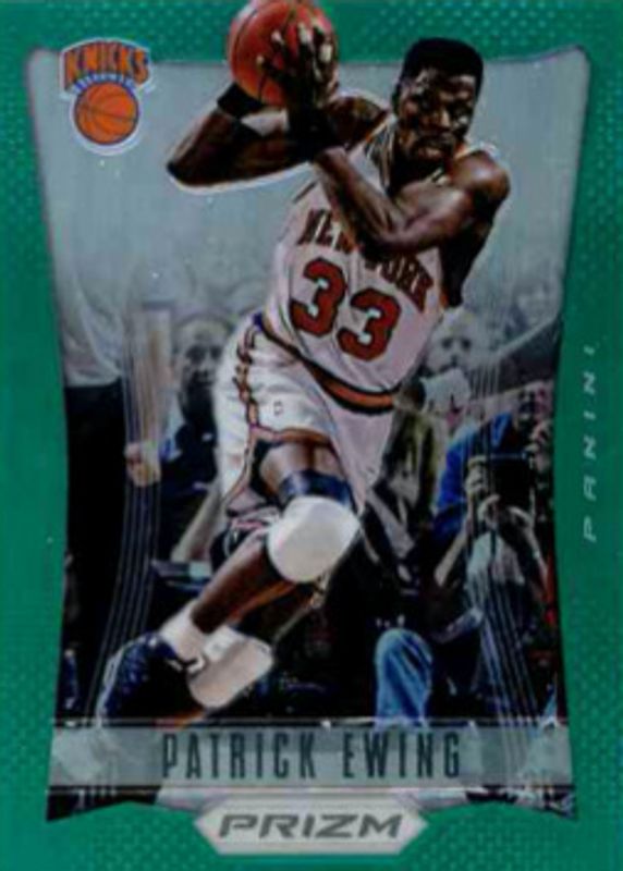 Patrick Ewing 2012 Prizm #184 Green PSA 10