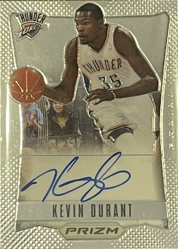 Kevin Durant 2012 Prizm #2 Autograph PSA 10