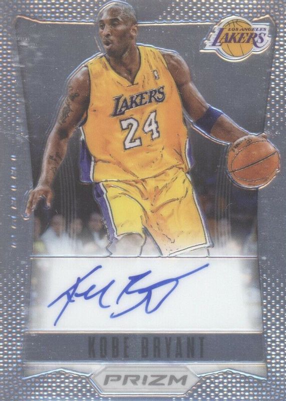 Kobe Bryant 2012 Prizm #1 Autograph BGS 9