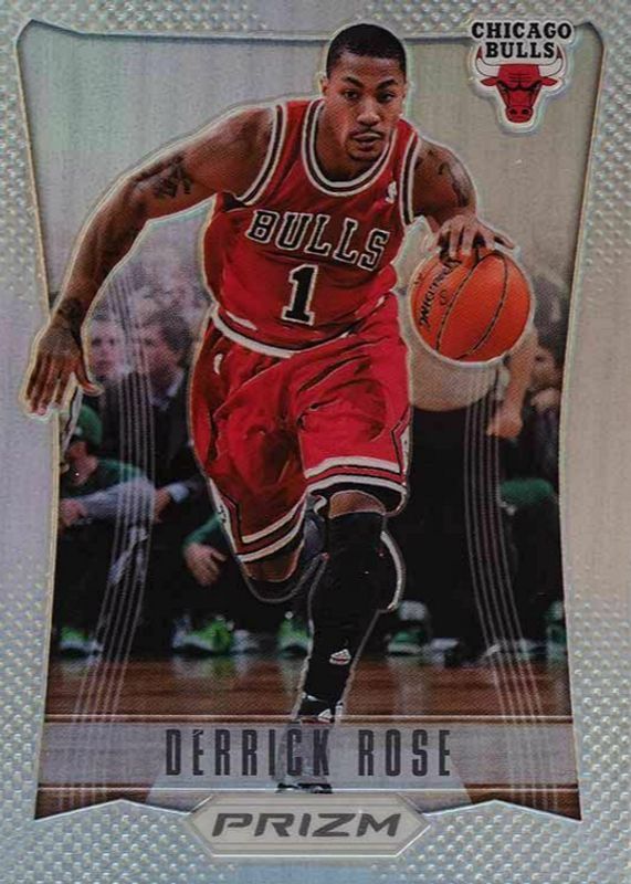 Derrick Rose 2012 Prizm #145 Silver PSA 9