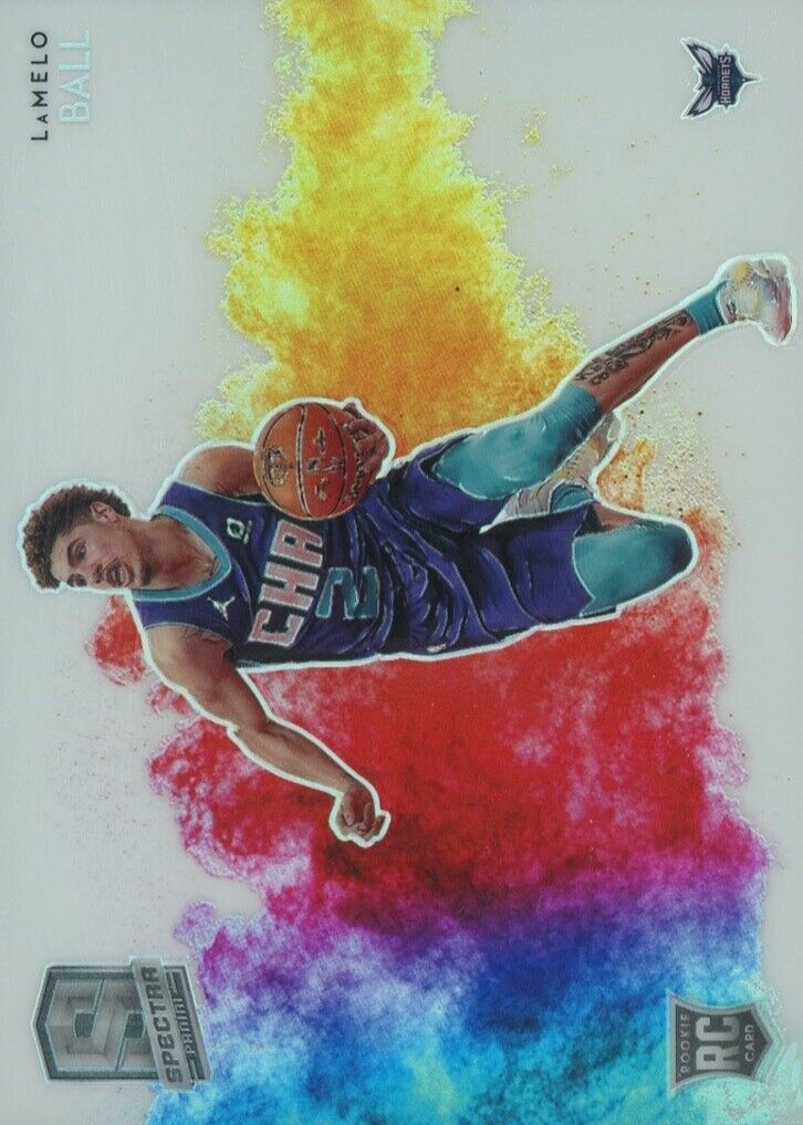 LaMelo Ball 2020 Spectra #21 Color Blast /(SSP) Price Guide