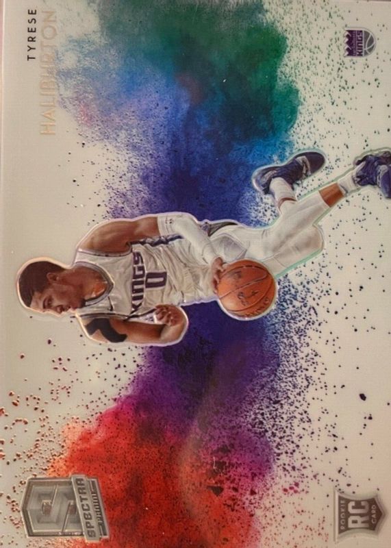 Tyrese Haliburton 2020 Spectra #25 Color Blast /(SSP) Rookie SGC 9