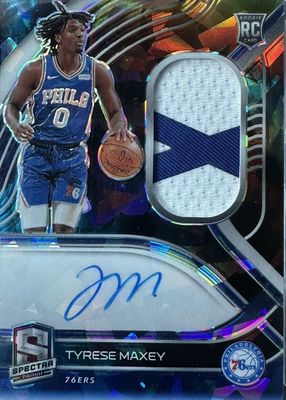 2020 Spectra #204 Rookie Jersey Autographs - Astral /35