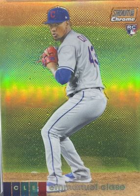 2020 Topps Stadium Club Chrome #391 Orange Refractor /25