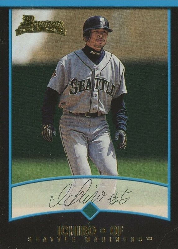 Ichiro Suzuki 2001 Bowman Draft Picks & Prospects #BDP84 Base Rookie SGC 10