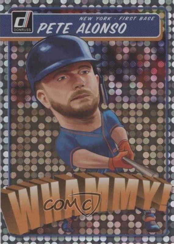 Pete Alonso 2020 Donruss #PA Whammy! /(SSP) PSA 9