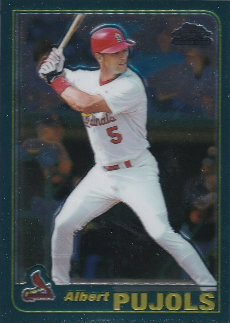 Albert Pujols 2001 Topps Chrome Traded #T247 Base RAW Price 