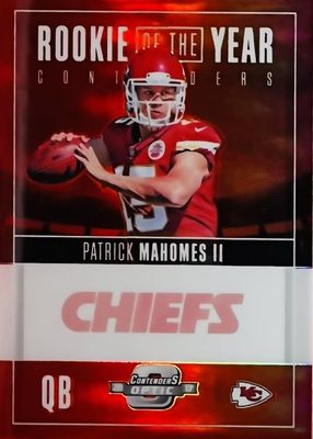 2017 Contenders Optic #ROY-3 Rookie of the Year Contenders - Red /49