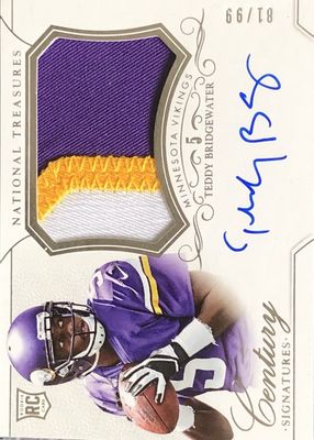 2014 National Treasures #276 Rookie Patch Auto /99
