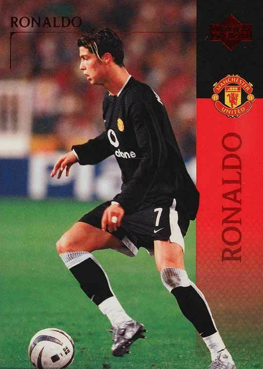 Cristiano Ronaldo 2003 Upper Deck Manchester United #15 Base 