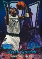 Kevin Garnett 1998 Flair Showcase #4 Row 2 - Legacy Collection /99