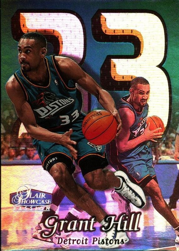 Grant Hill 1998 Flair Showcase #5 Row 2 PSA 10