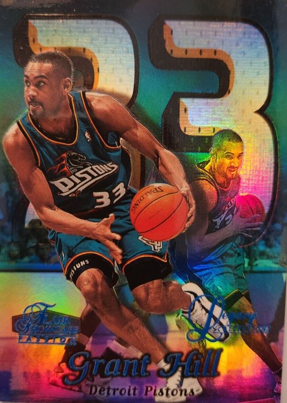 Grant Hill 1998 Flair Showcase #5 Row 2 - Legacy Collection /99 PSA 10