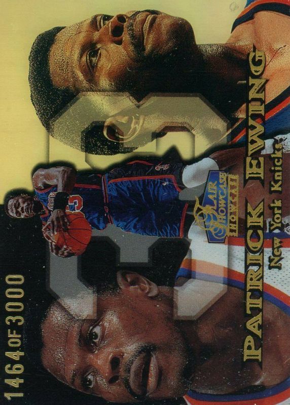 Patrick Ewing 1998 Flair Showcase #41 Row 1 /1500 SGC 9