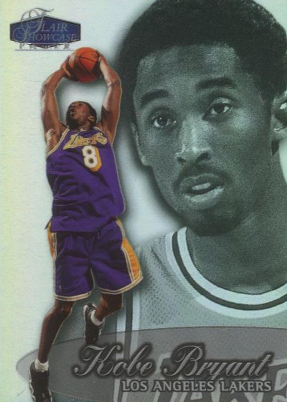 Kobe Bryant 1998 Flair Showcase #2 Row 3 PSA 9 Price Guide 