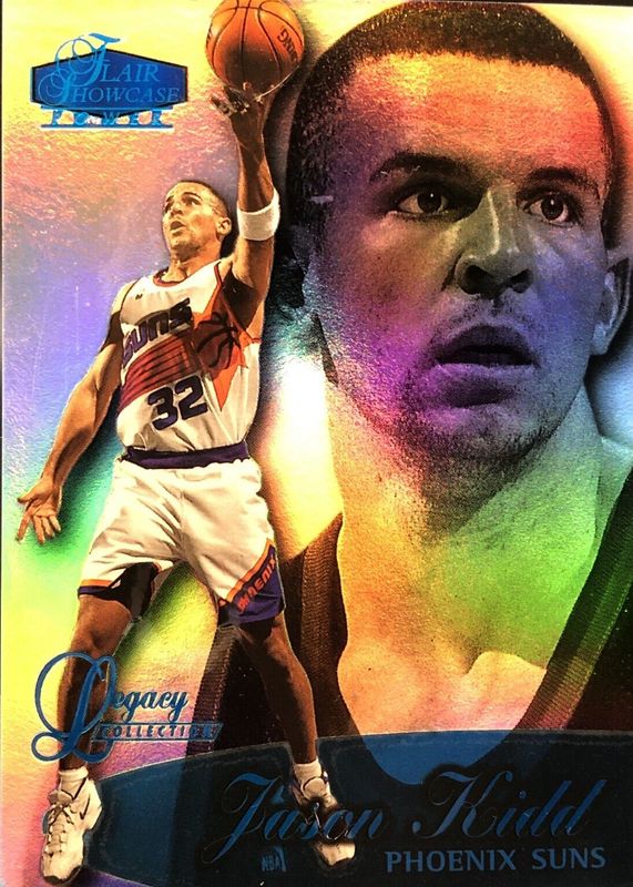 Jason Kidd 1998 Flair Showcase #24 Row 3 - Legacy Collection /99 RAW