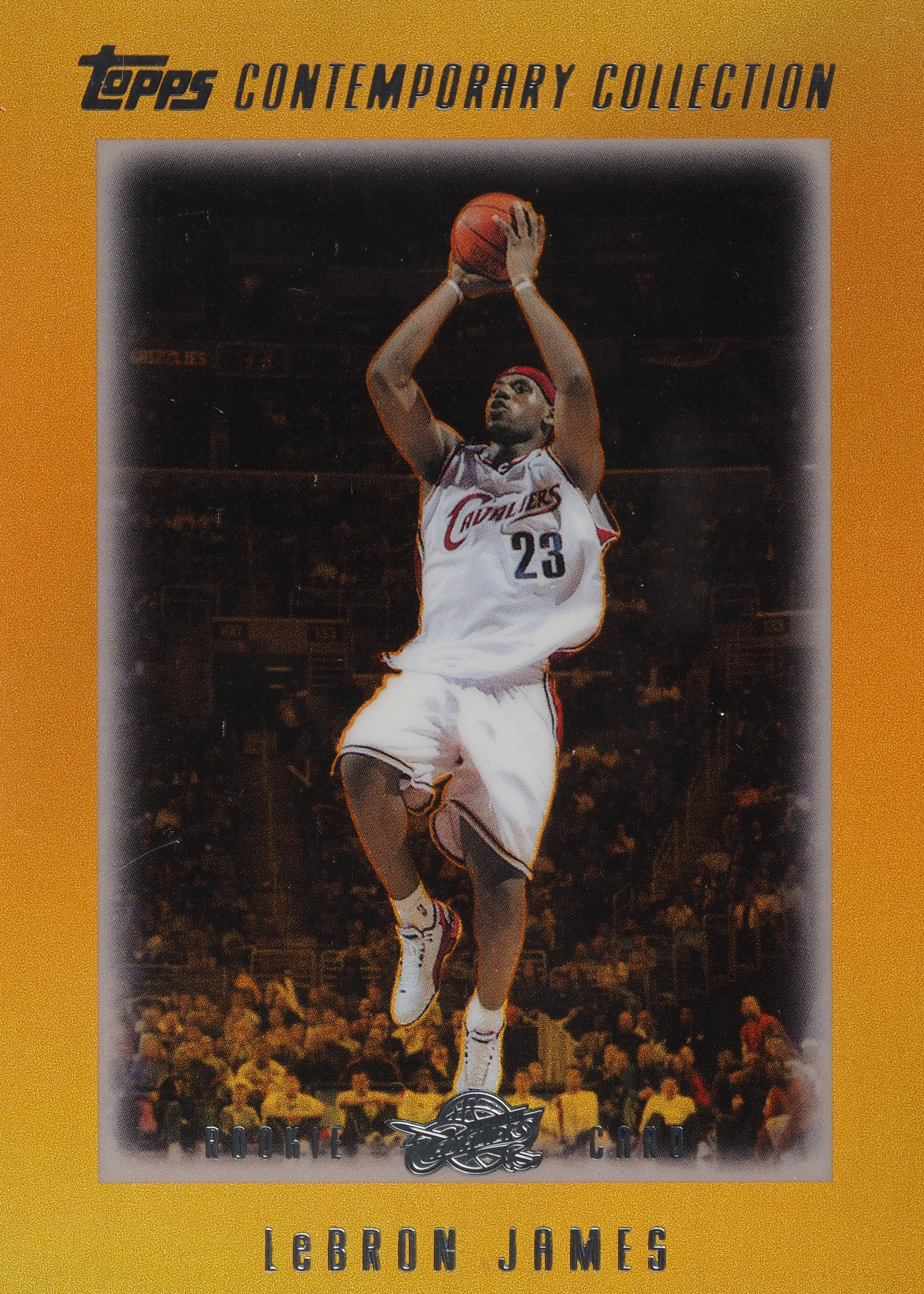 その他 topps contemporary Lebron James RC 2003-04 Topps Contemporary Collection - LeBron James #1 Red