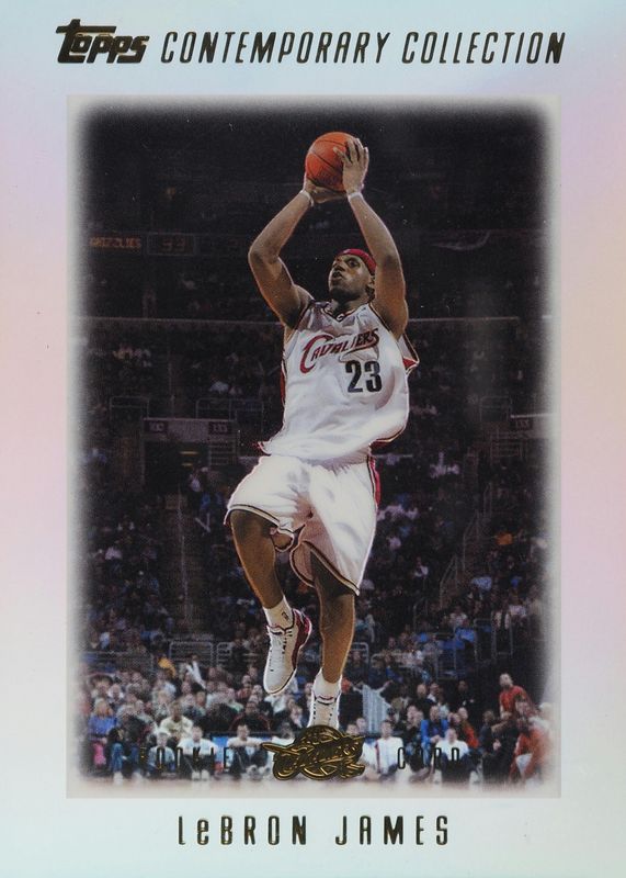 LeBron James 2003 Topps Contemporary Collection #1 Base