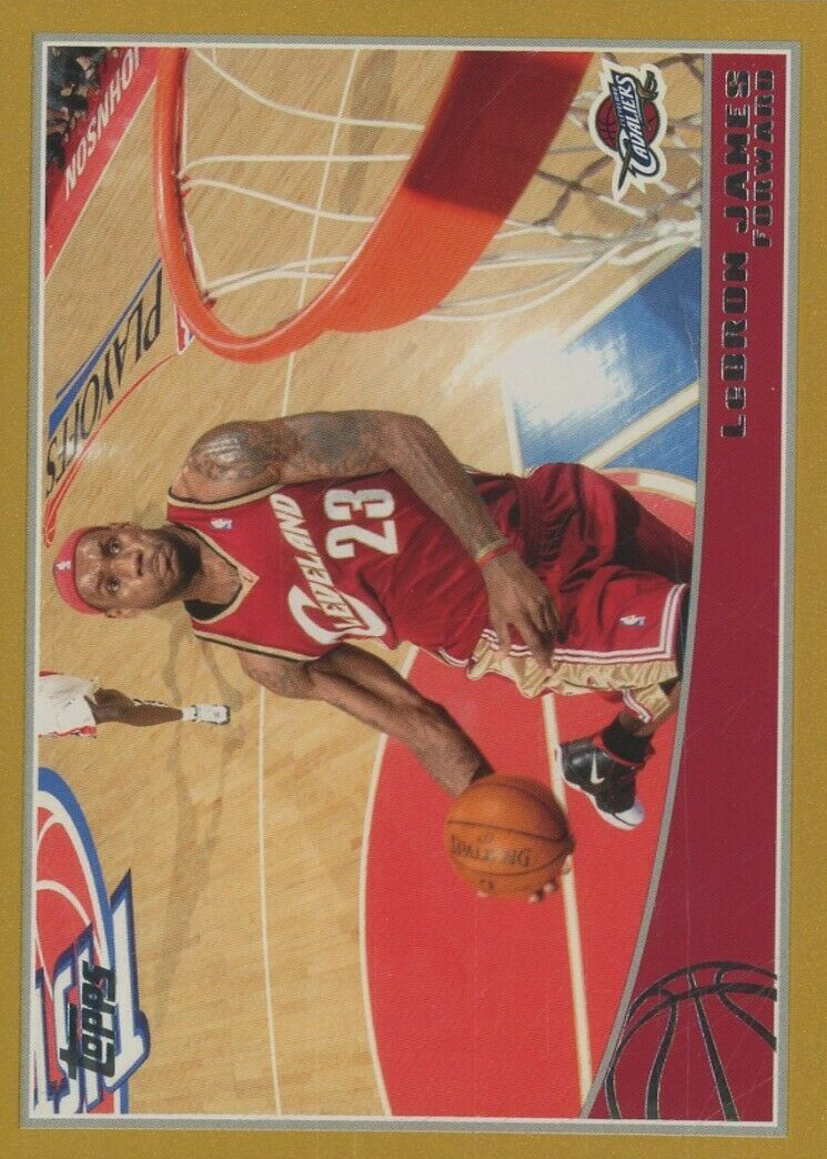 LeBron James 2009 Topps #42 Gold /2009 Price Guide Sports