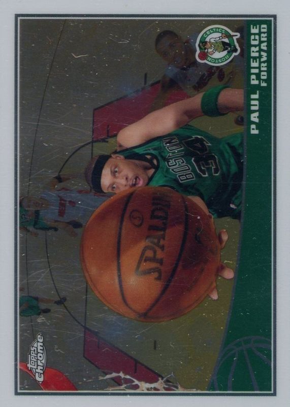 Paul Pierce 2009 Topps #6 Chrome /999 SGC 10