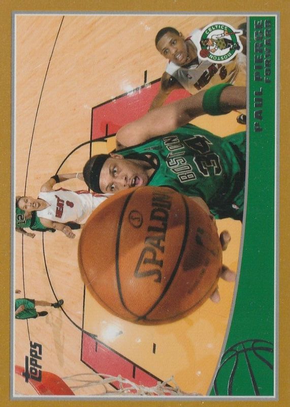 Paul Pierce 2009 Topps #12 Gold /2009 SGC 9