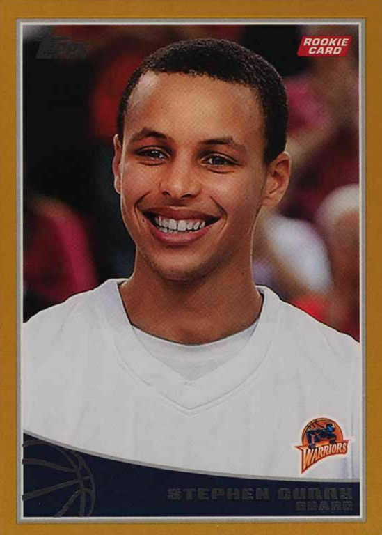 Stephen Curry 2009 Topps #321 Gold /2009 Price Guide - Sports Card