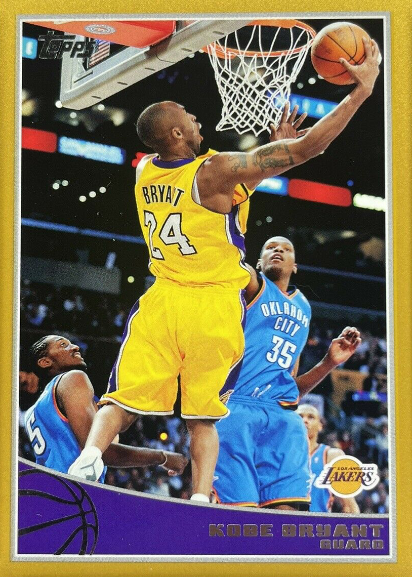 Kobe Bryant 2009 Topps #123 Gold /2009 Price Guide - Sports