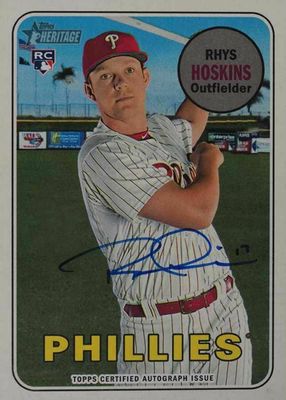 2018 Topps Heritage High Number #ROA-RH Real One Autographs