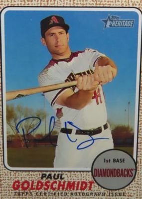 2017 Topps Heritage High Number #ROA-PG Real One Autographs