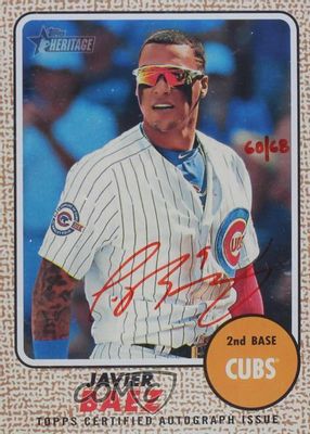 2017 Topps Heritage High Number #ROA-JB Real One Autographs - Red Ink /68