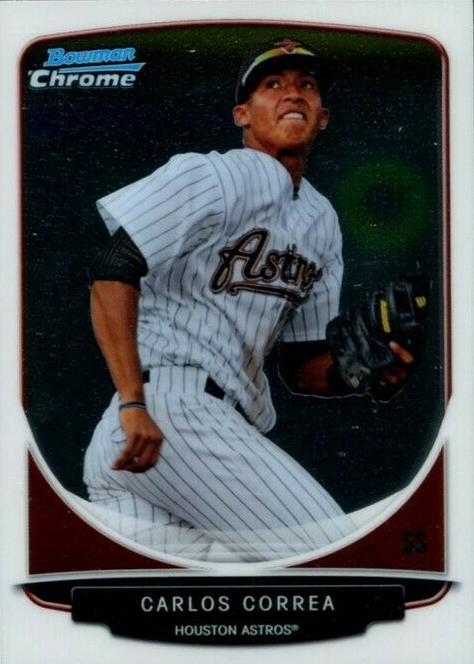 Carlos Correa 2013 Bowman #BCP100 Chrome Prospects Price