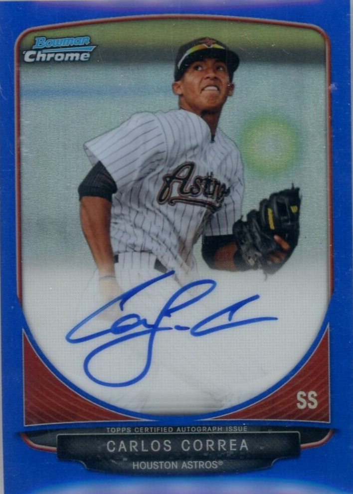 Carlos Correa Baseball Cards Price Guide - Sports Card Investor