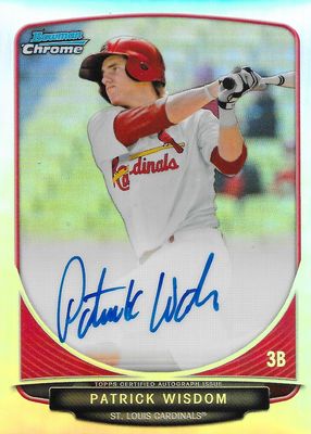 2013 Bowman #BCP-PW Chrome Prospect Auto - Refractor /500