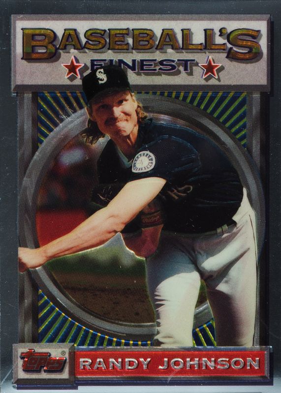 Randy Johnson 1993 Topps Finest #154 Base PSA 10