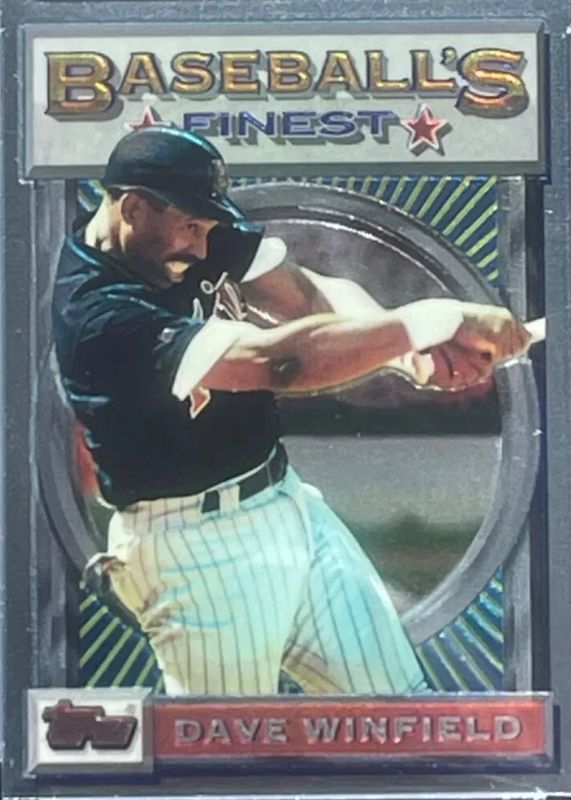 Dave Winfield 1993 Topps Finest #162 Base BGS 10 PRISTINE