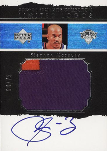 Stephon Marbury Limited Logos #LL-ST front scan.