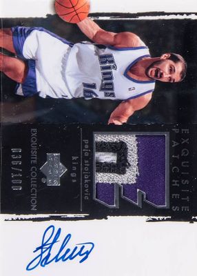 2003 Upper Deck Exquisite Collection #AP-PS Patches Autographs /100