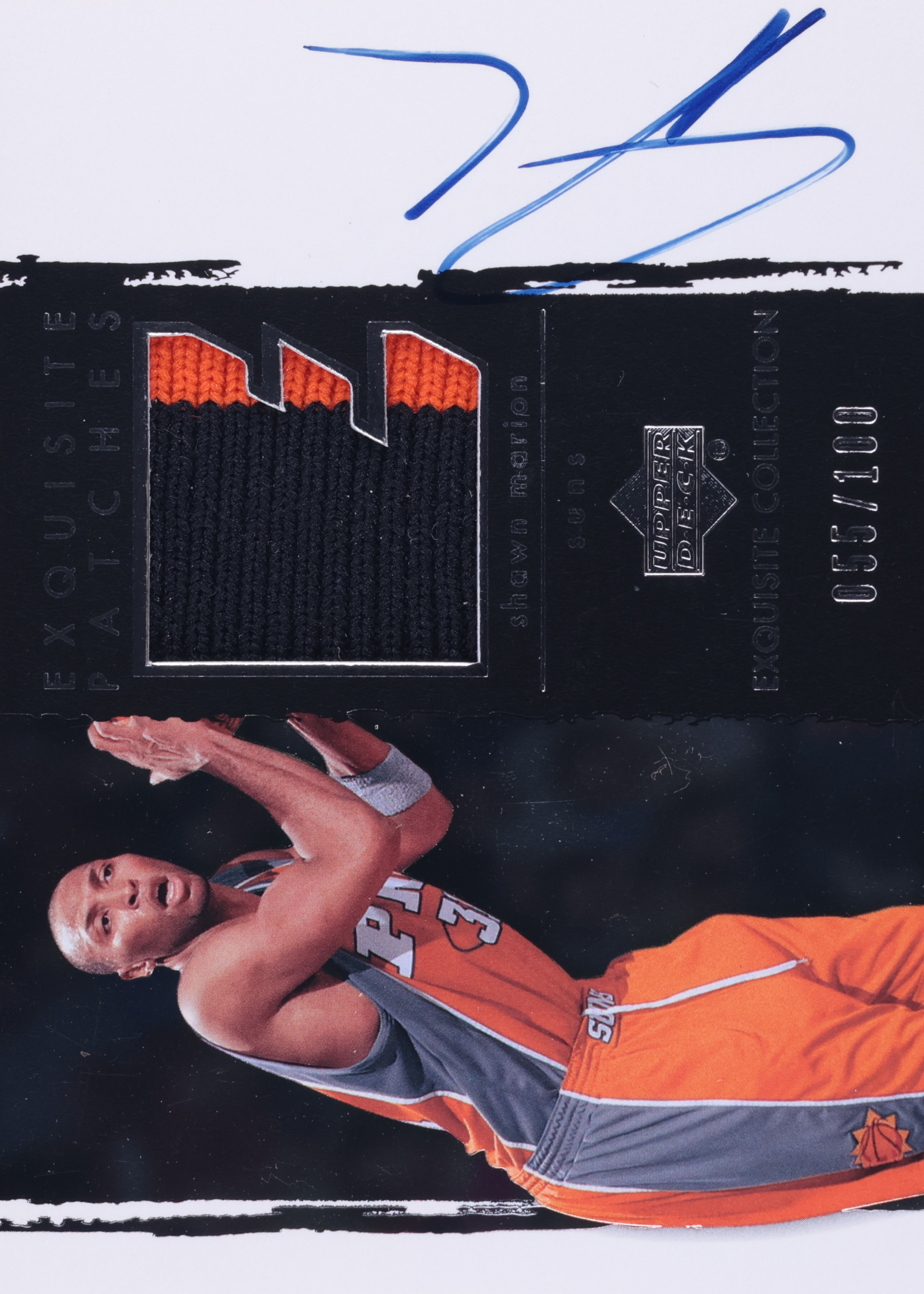 Shawn Marion Patches Autograph #AP-SH front scan.