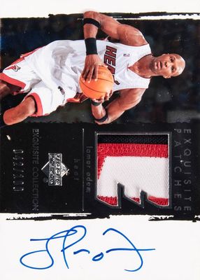 2003 Upper Deck Exquisite Collection #AP-LO Patches Autographs /100