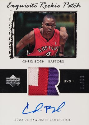 2003 Upper Deck Exquisite Collection #75 Rookie Patch Auto (/99)