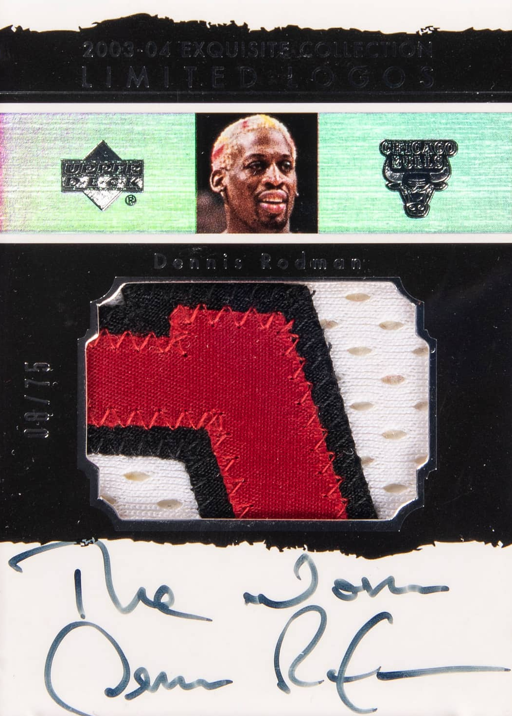 Dennis Rodman 2003 Upper Deck Exquisite Collection #LL-DR
