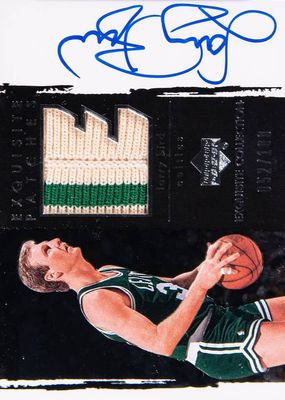 2003 Upper Deck Exquisite Collection #AP-LB Patches Autographs /100