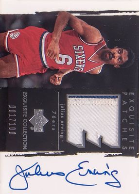 2003 Upper Deck Exquisite Collection #AP-JE Patches Autographs /100