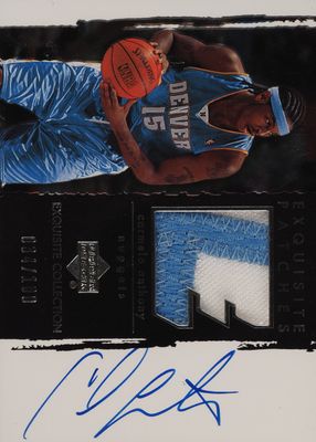 2003 Upper Deck Exquisite Collection #AP-CA Patches Autographs /100