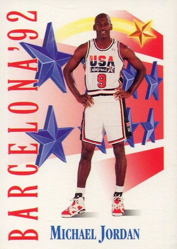 Michael Jordan 1991 SkyBox #534 USA (Barcelona '92) PSA 10