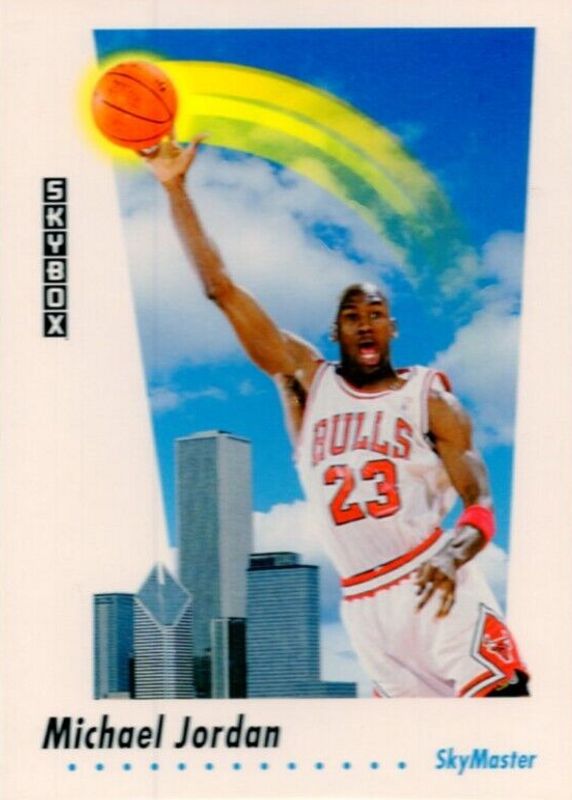 Michael Jordan 1991 SkyBox #583 SkyMaster SGC 9