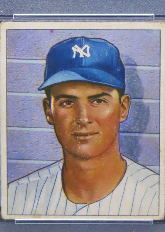 Jerry Coleman 1950 Bowman #47 Base SGC 8