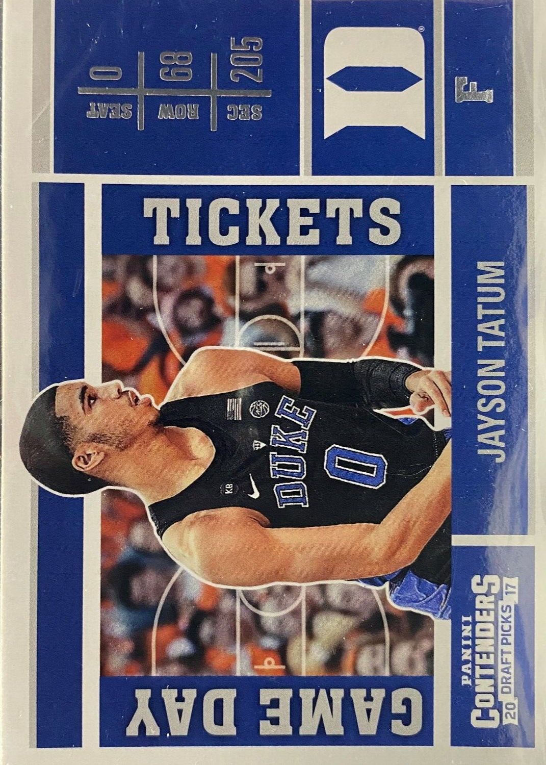 Jayson Tatum 2017 Contenders Draft Picks #5 Game Day Ticket Price