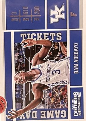 2017 Contenders Draft Picks #16 Game Day Ticket