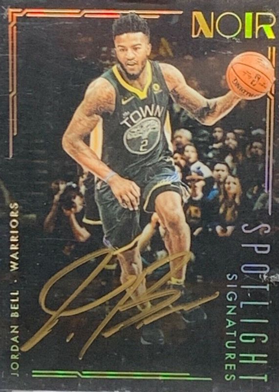 Jordan Bell 2017 Noir Spotlight Signatures /125